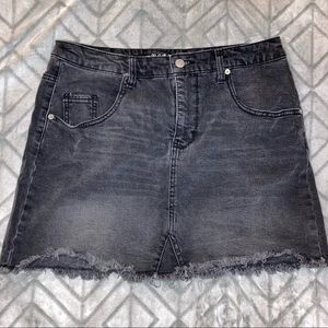 [WILD FABLE] Jean Skirt
